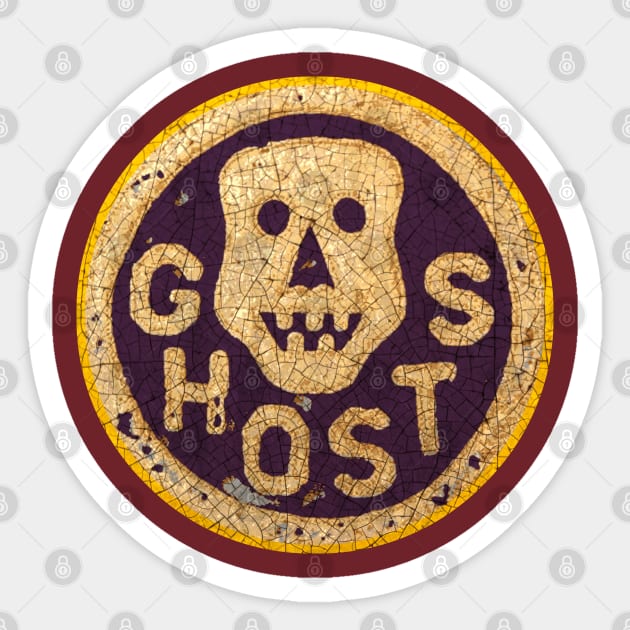 WW2 Ghost Bomber Patch Sticker by Midcenturydave